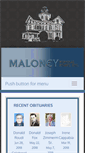Mobile Screenshot of maloneyfuneral.com